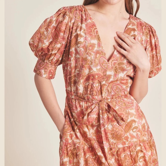 Trovata Arden Dress - Autumn Paisley - Picture 3 of 7